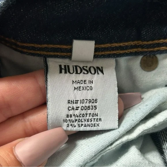 HUDSON JEANS COLLIN FLAP SKINNY JEANS SIZE 28 - Picture 9 of 11